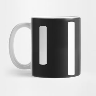 I or l (upper case i or lower case L) Mug